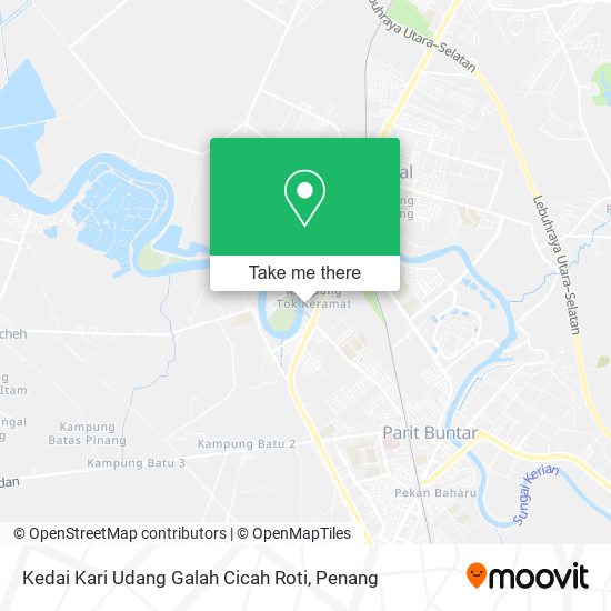 Peta Kedai Kari Udang Galah Cicah Roti