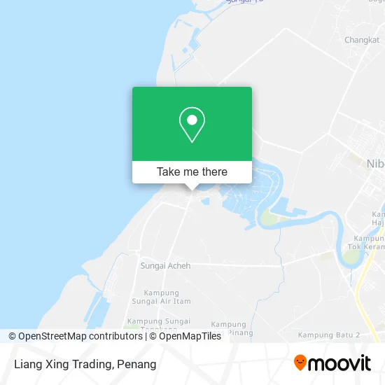 Liang Xing Trading map