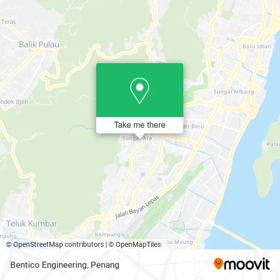 Bentico Engineering map