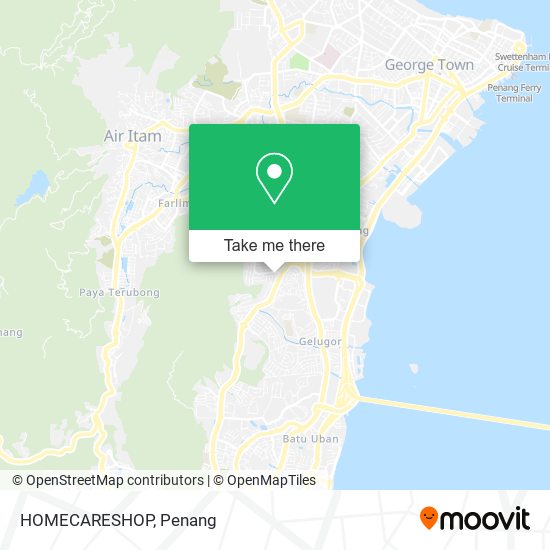 HOMECARESHOP map