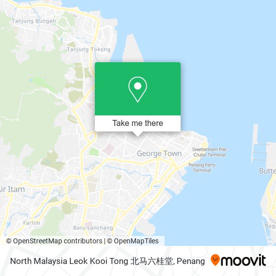 Peta North Malaysia Leok Kooi Tong 北马六桂堂