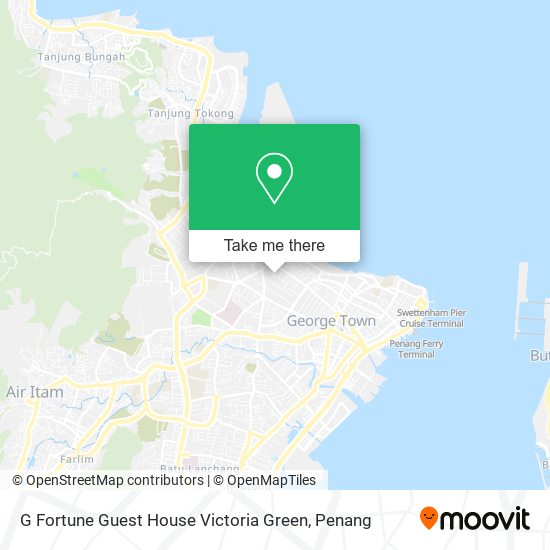 G Fortune Guest House Victoria Green map