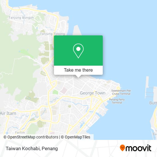 Taiwan Kochabi map