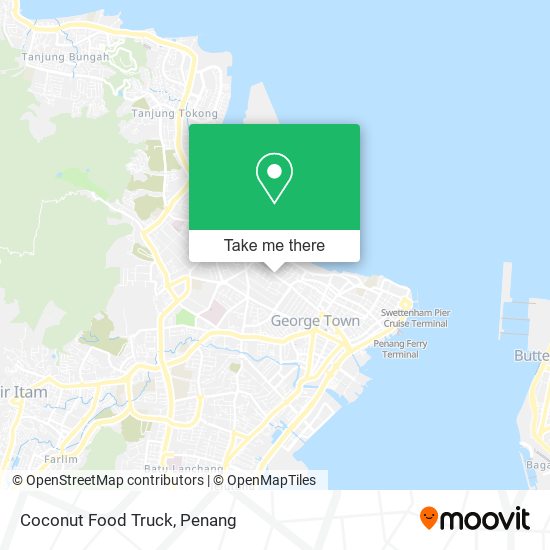 Coconut Food Truck map