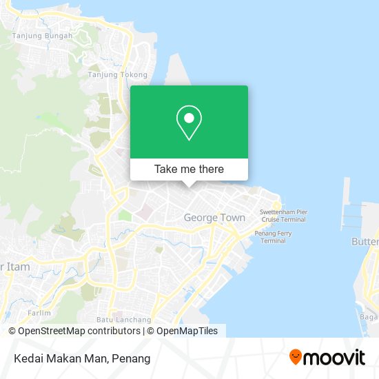 Kedai Makan Man map