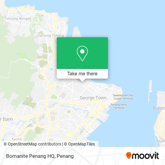 Bomanite Penang HQ map