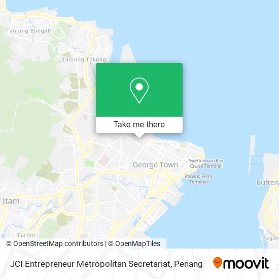 JCI Entrepreneur Metropolitan Secretariat map