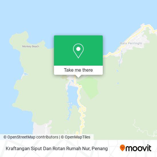 Peta Kraftangan Siput Dan Rotan Rumah Nur