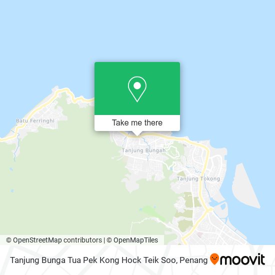 Peta Tanjung Bunga Tua Pek Kong Hock Teik Soo