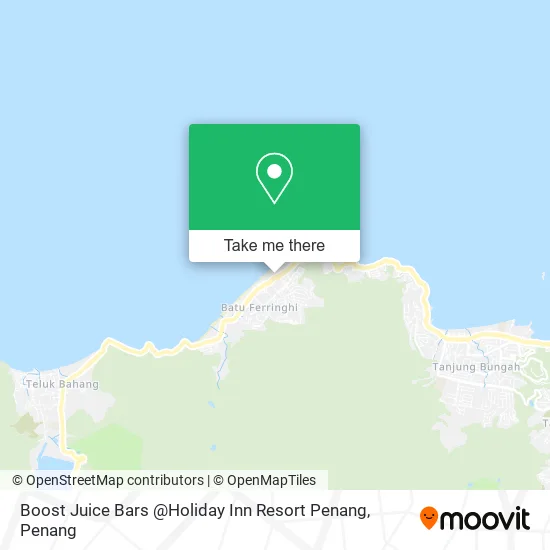 Boost Juice Bars @Holiday Inn Resort Penang map