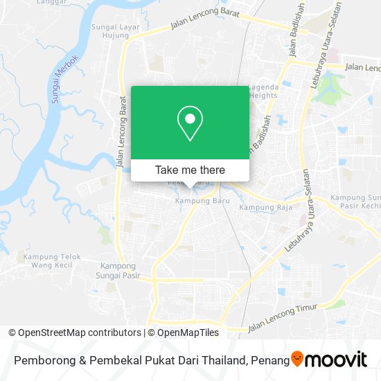 Pemborong & Pembekal Pukat Dari Thailand map