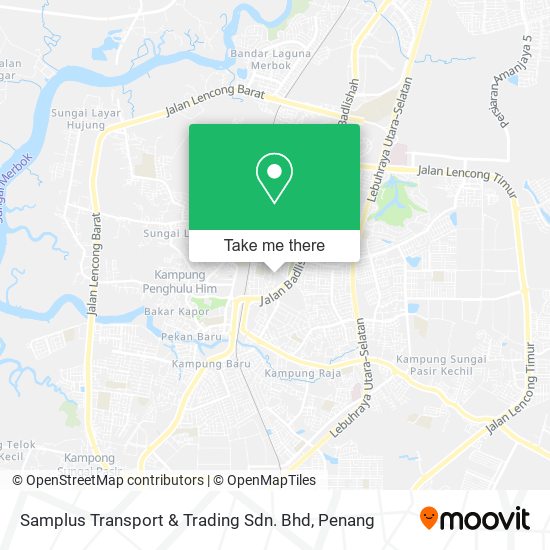 Peta Samplus Transport & Trading Sdn. Bhd