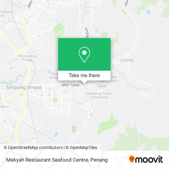 Mekyah Restaurant Seafood Centre map