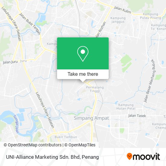 UNI-Alliance Marketing Sdn. Bhd map