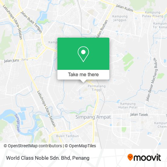 World Class Noble Sdn. Bhd map