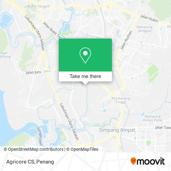 Agricore CS map