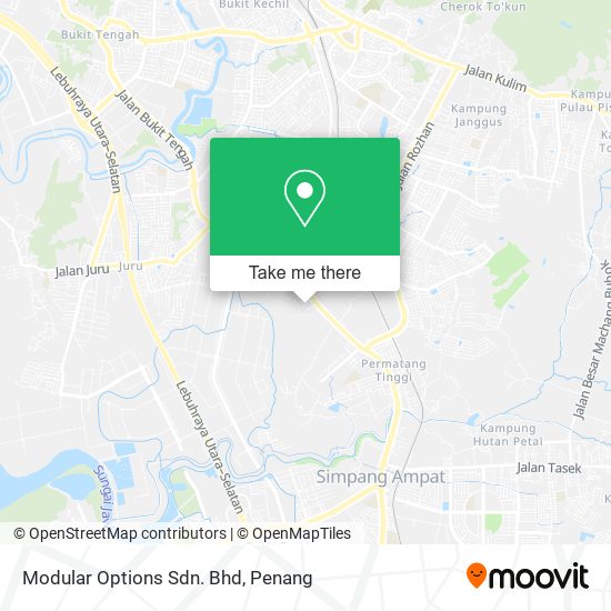 Modular Options Sdn. Bhd map