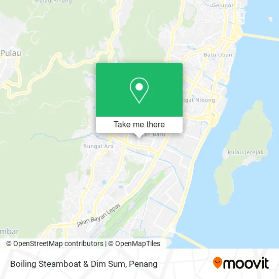 Boiling Steamboat & Dim Sum map