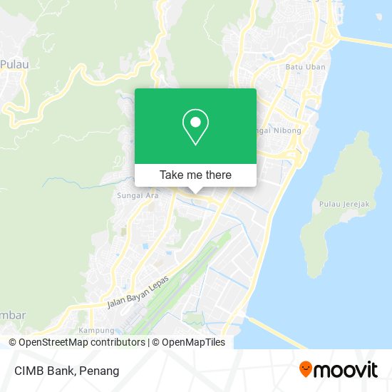 CIMB Bank map