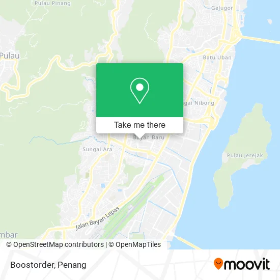 Boostorder map
