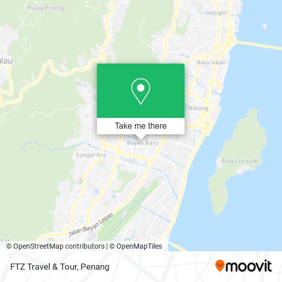 FTZ Travel & Tour map