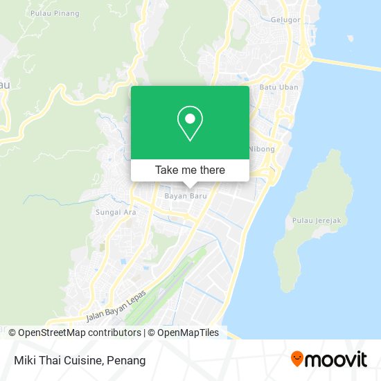 Miki Thai Cuisine map