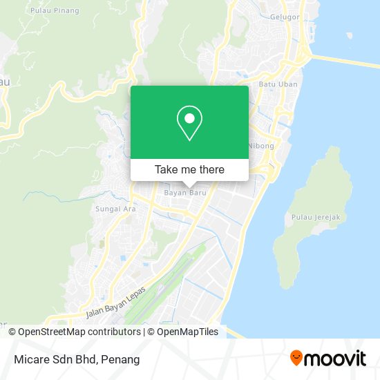 Micare Sdn Bhd map