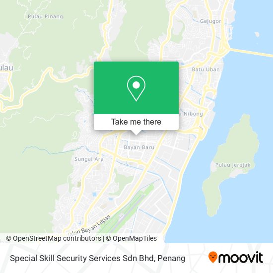 Special Skill Security Services Sdn Bhd map