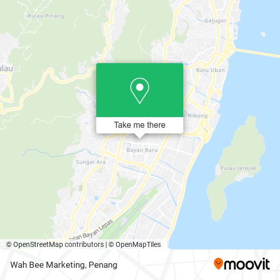 Peta Wah Bee Marketing