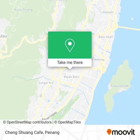 Cheng Shuang Cafe map