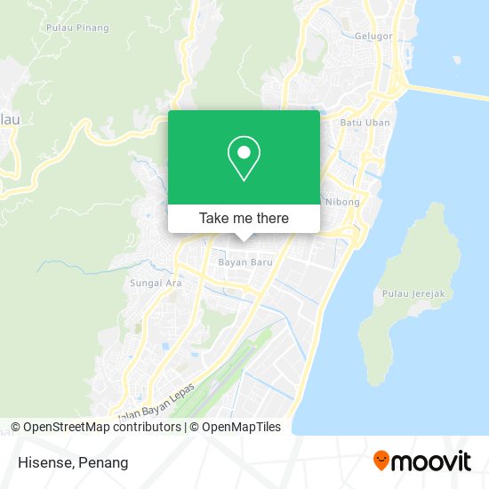 Hisense map