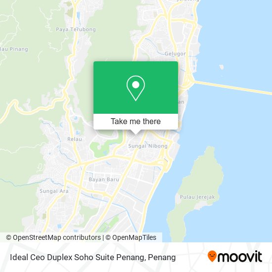 Peta Ideal Ceo Duplex Soho Suite Penang