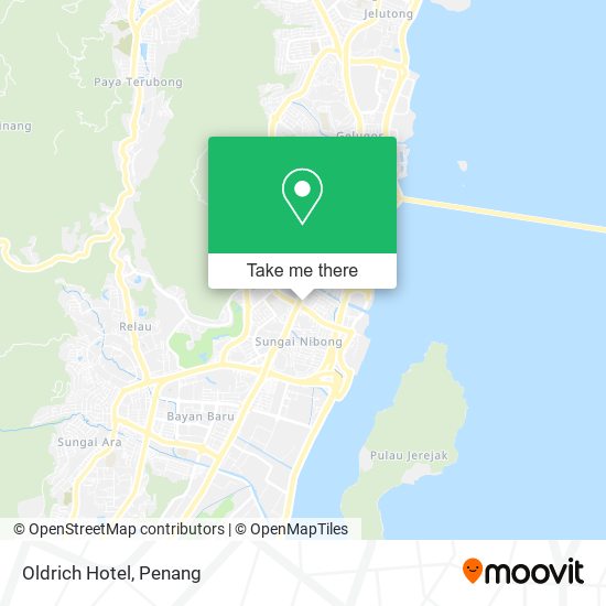 Oldrich Hotel map