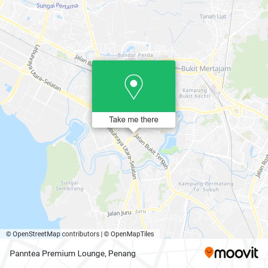 Panntea Premium Lounge map