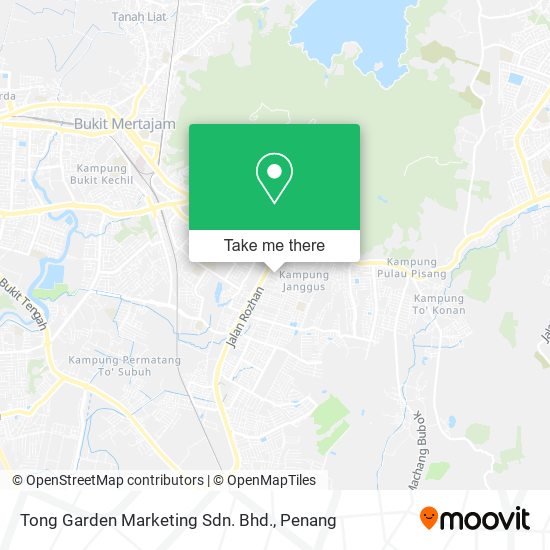 Tong Garden Marketing Sdn. Bhd. map