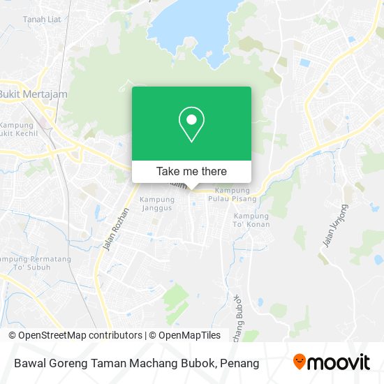 Peta Bawal Goreng Taman Machang Bubok