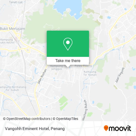Vangohh Eminent Hotel map