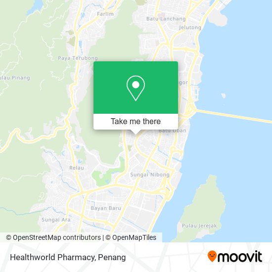 Healthworld Pharmacy map