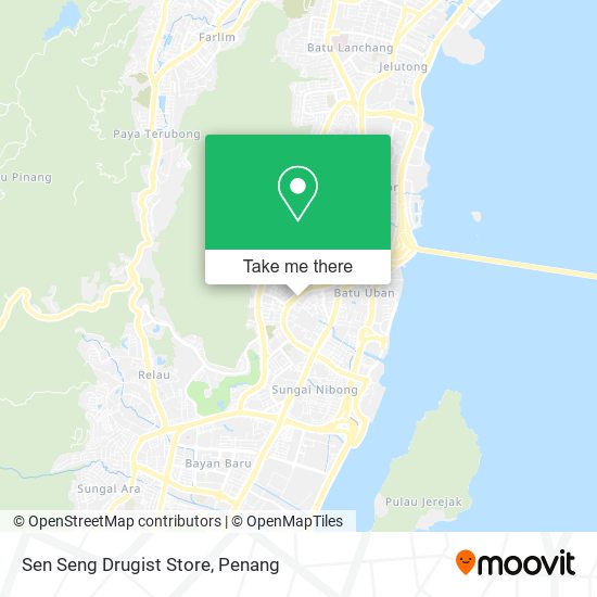Peta Sen Seng Drugist Store