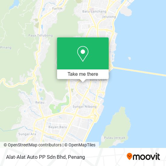 Peta Alat-Alat Auto PP Sdn Bhd