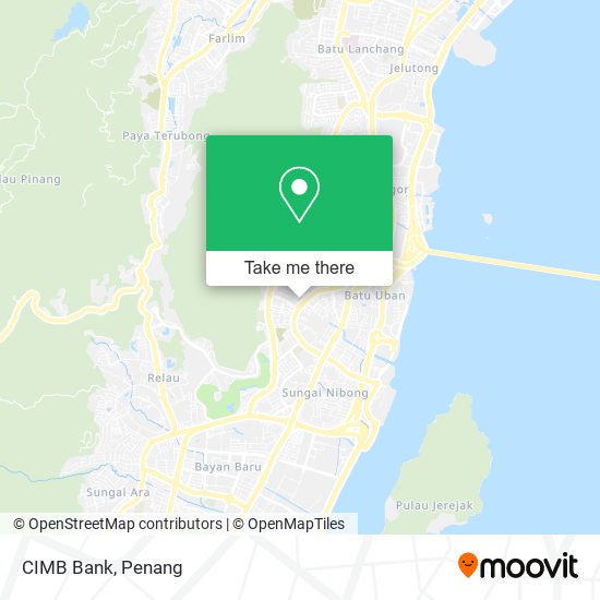 CIMB Bank map