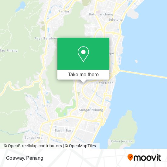 Cosway map