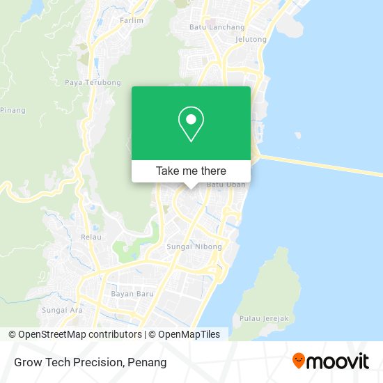 Grow Tech Precision map