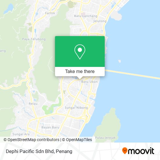 Dephi Pacific Sdn Bhd map