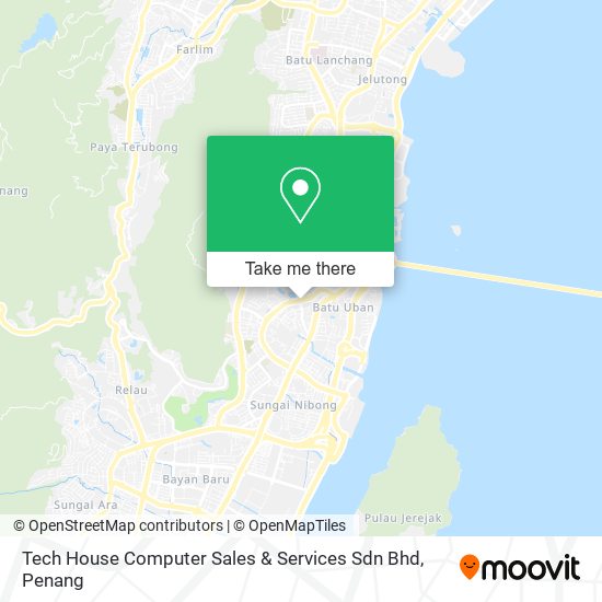 Tech House Computer Sales & Services Sdn Bhd map