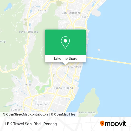 LBK Travel Sdn. Bhd. map