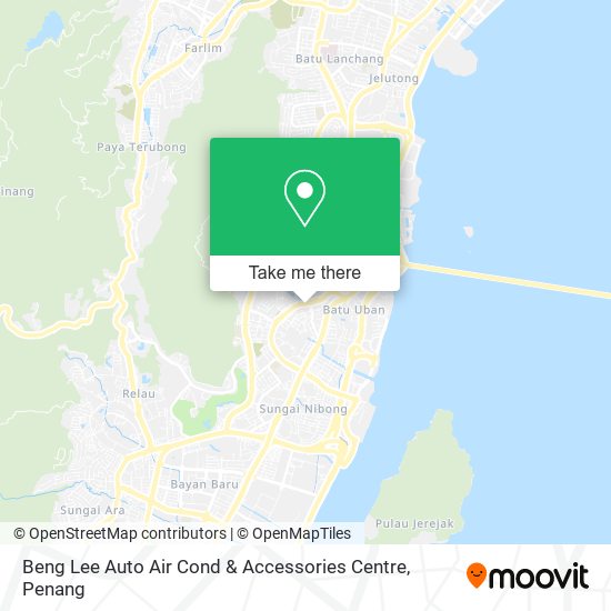 Beng Lee Auto Air Cond & Accessories Centre map