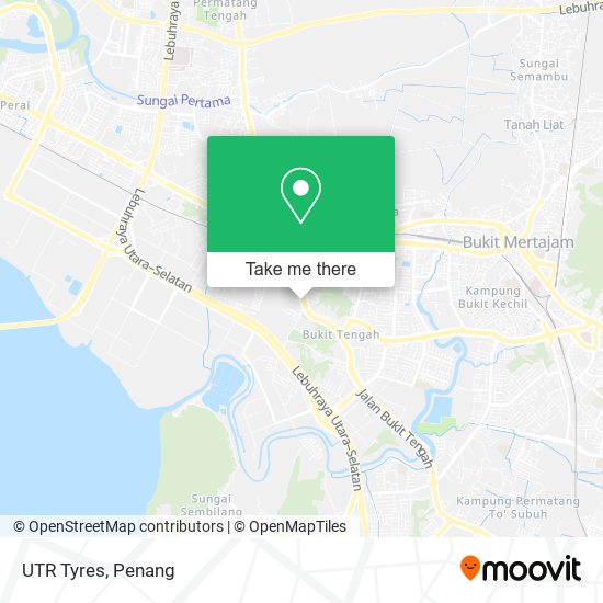 UTR Tyres map