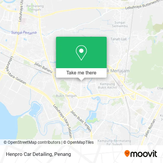 Henpro Car Detailing map