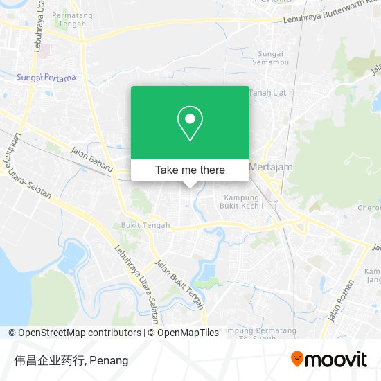 伟昌企业药行 map